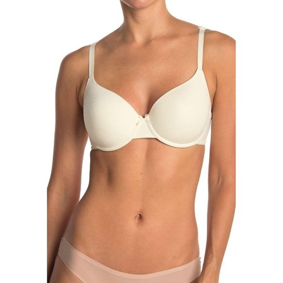 CHANTELLE Velvet Touch UW T-Shirt Bra Ivory 32DDDD - Picture 1 of 7